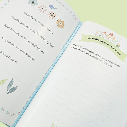 NLT Baby Blessings Bible