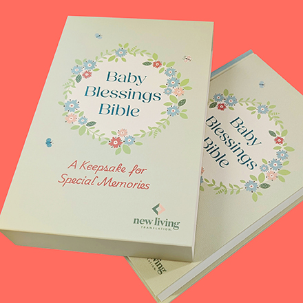 NLT Baby Blessings Bible