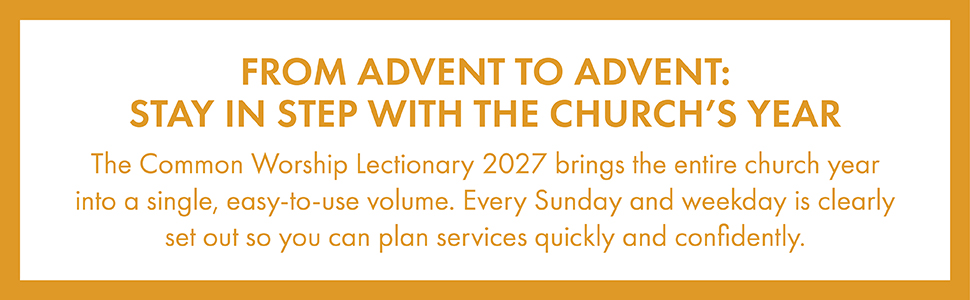 Common Worship lectionary 2027
