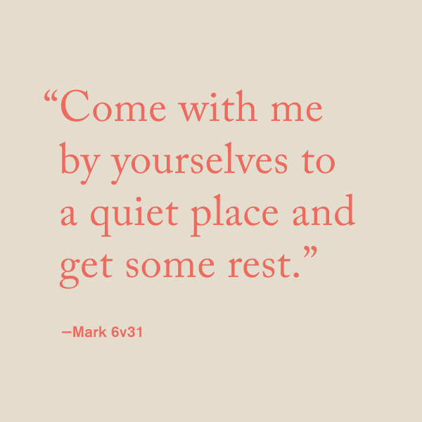 Into the quiet